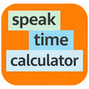 Speaking Time Calculator